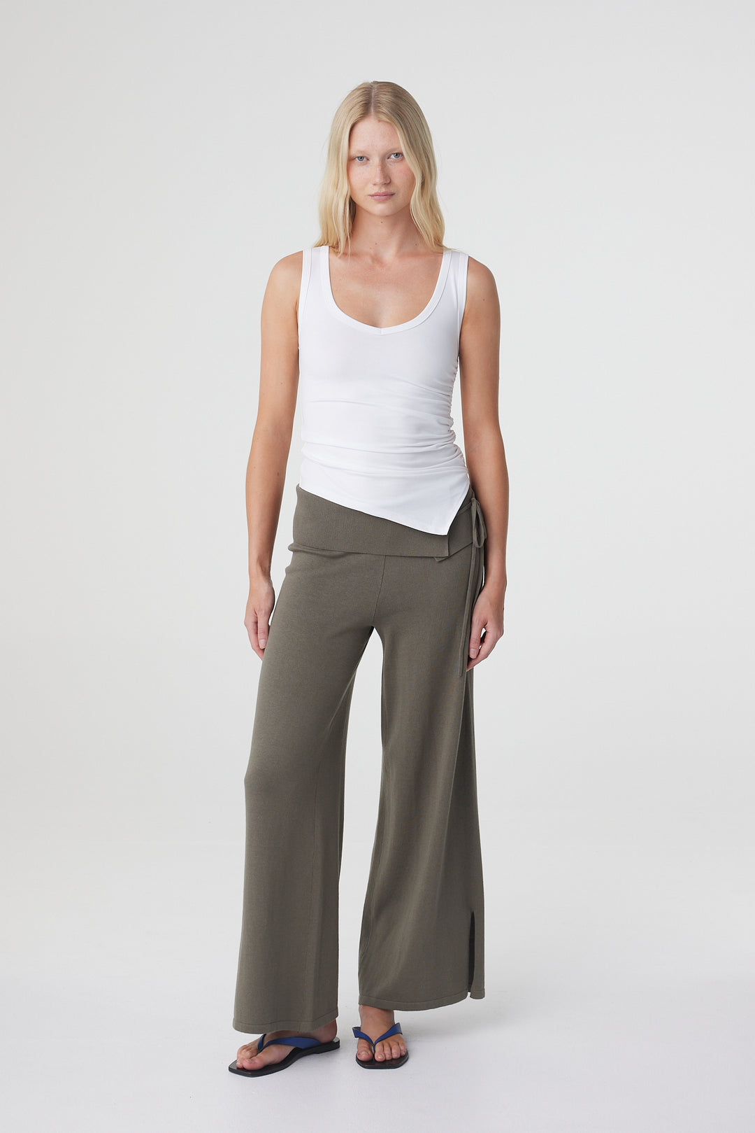 Nora Pant - Smokey Olive