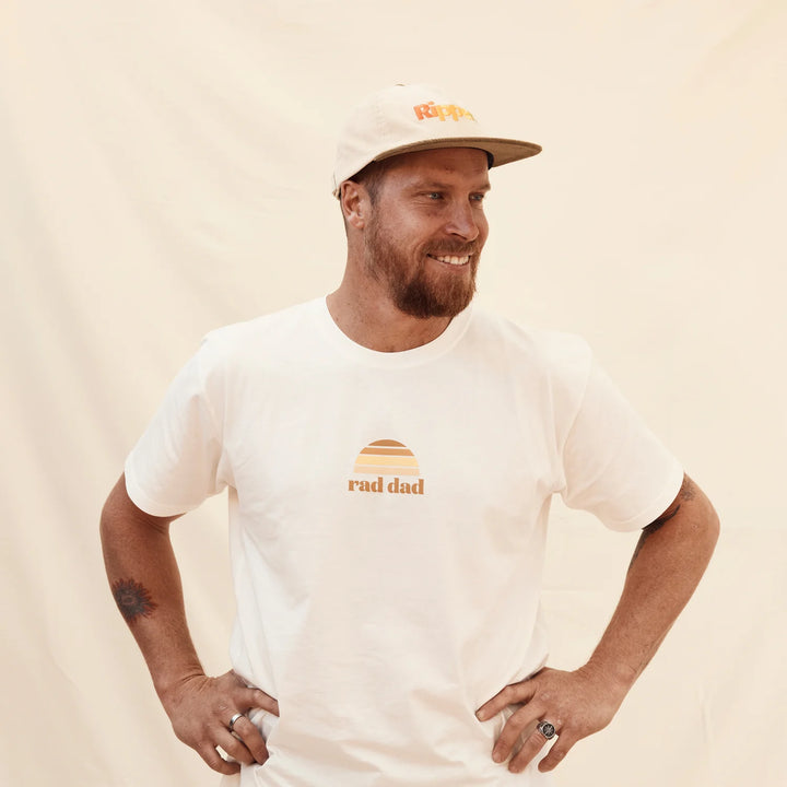 Rad Dad Classic Tee Organic Cotton - Natural