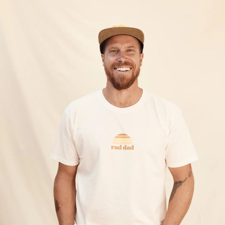 Rad Dad Classic Tee Organic Cotton - Natural