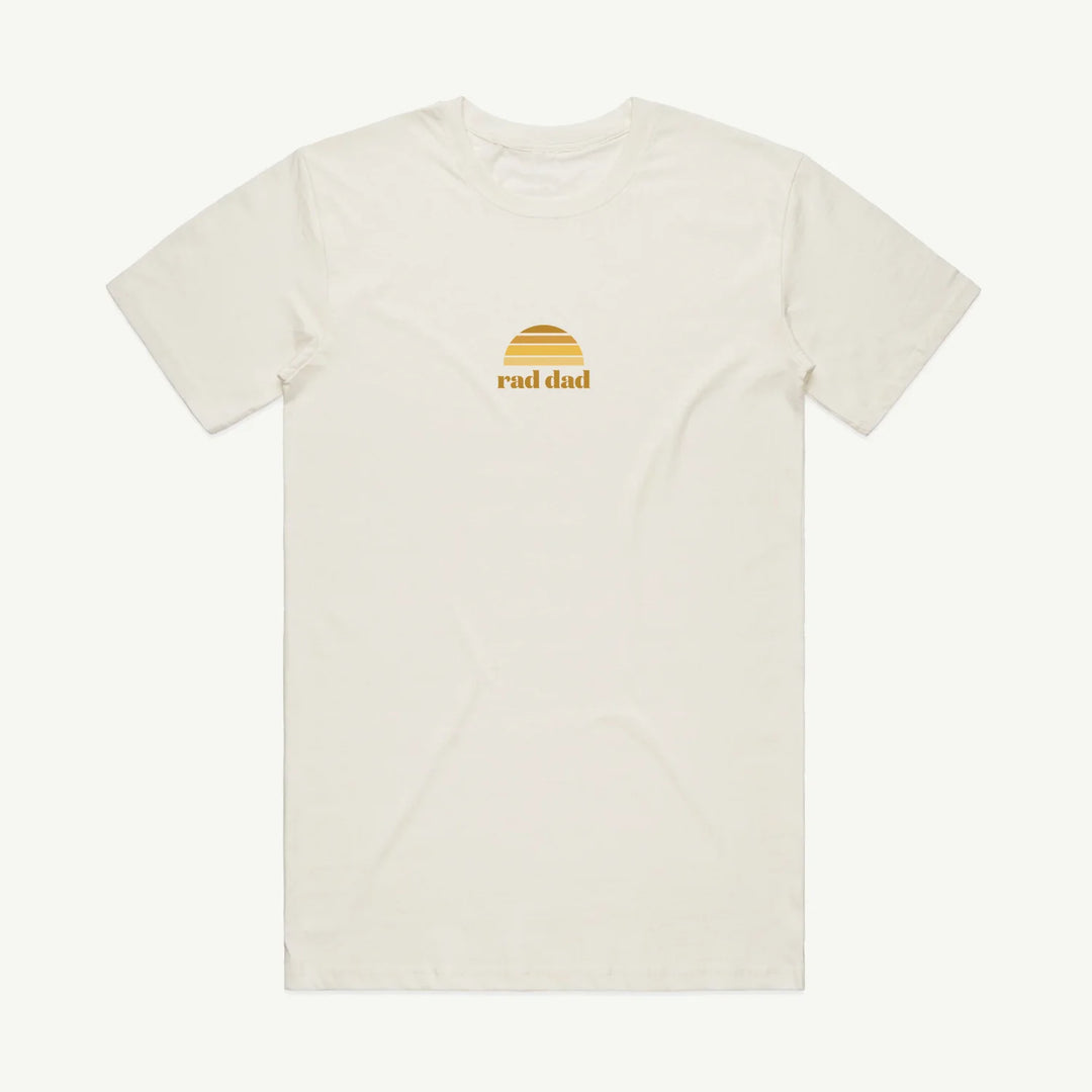 Rad Dad Classic Tee Organic Cotton - Natural