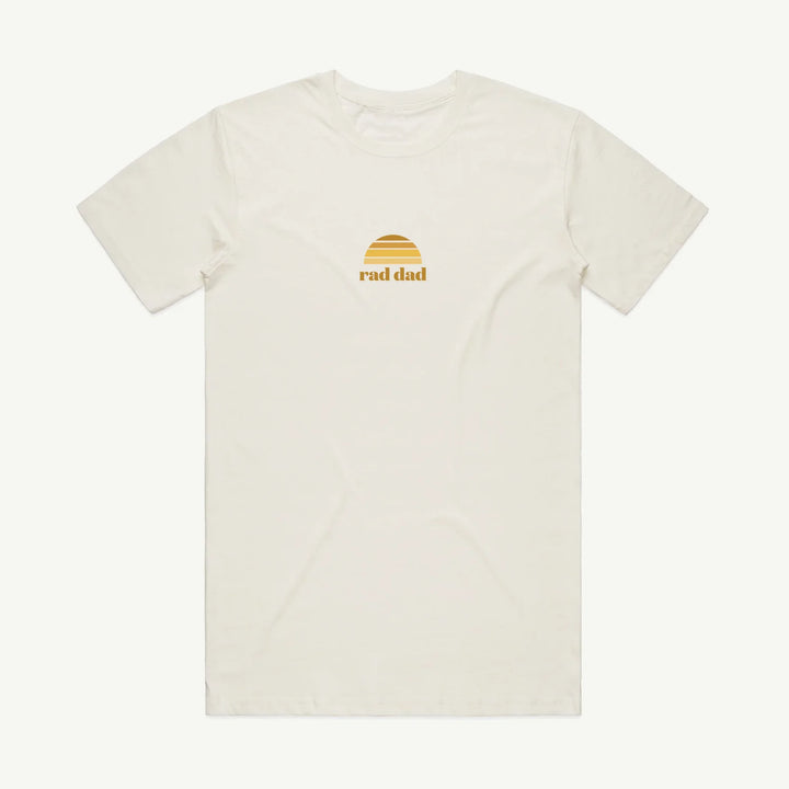 Rad Dad Classic Tee Organic Cotton - Natural