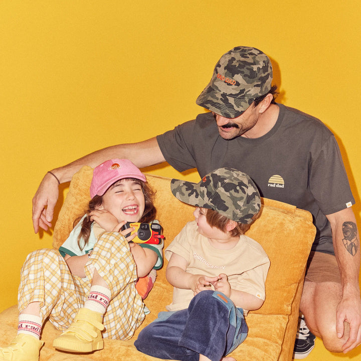 Rad Dad Unstructured Baseball Cap - Camo
