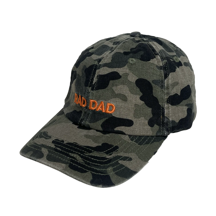 Rad Dad Unstructured Baseball Cap - Camo