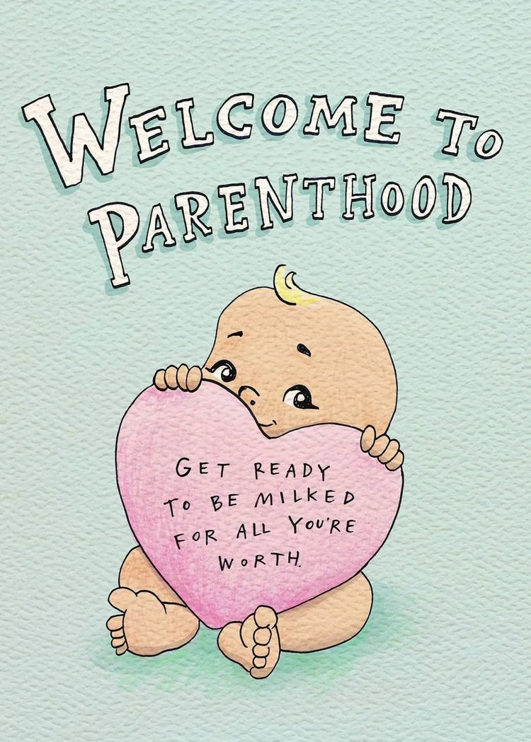Milked Baby Card