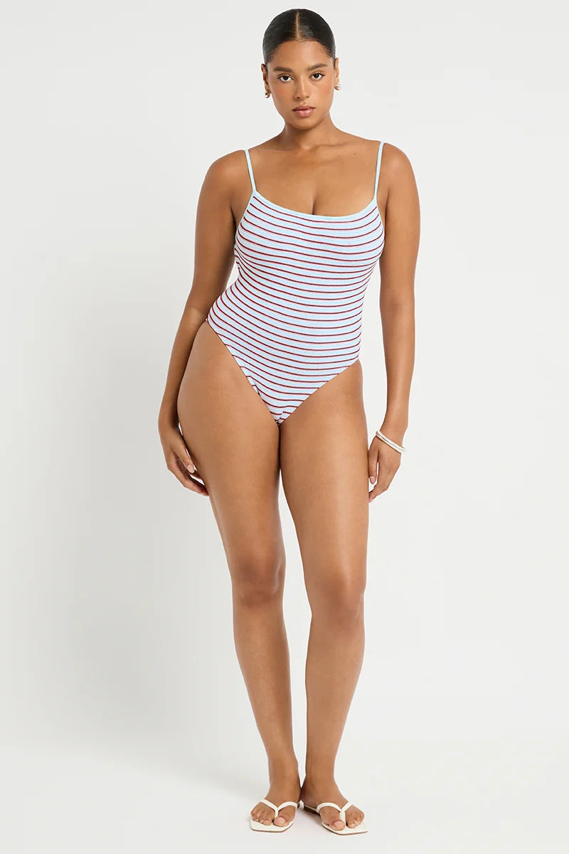 Low Palace One Piece - Volley Stripe Micro