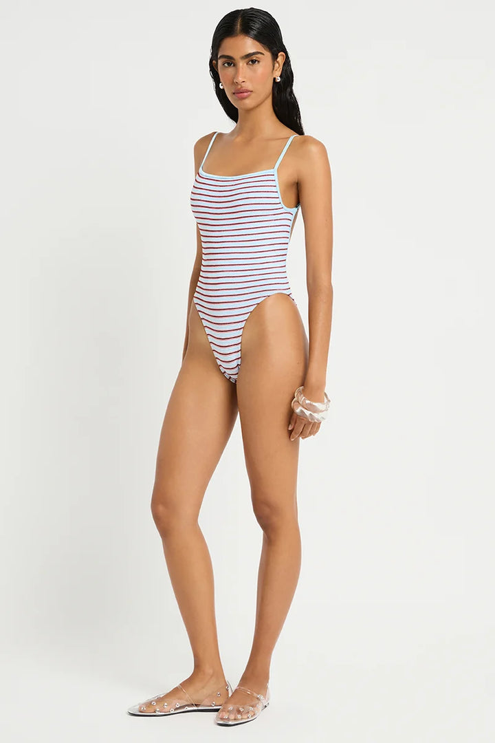 Low Palace One Piece - Volley Stripe Micro