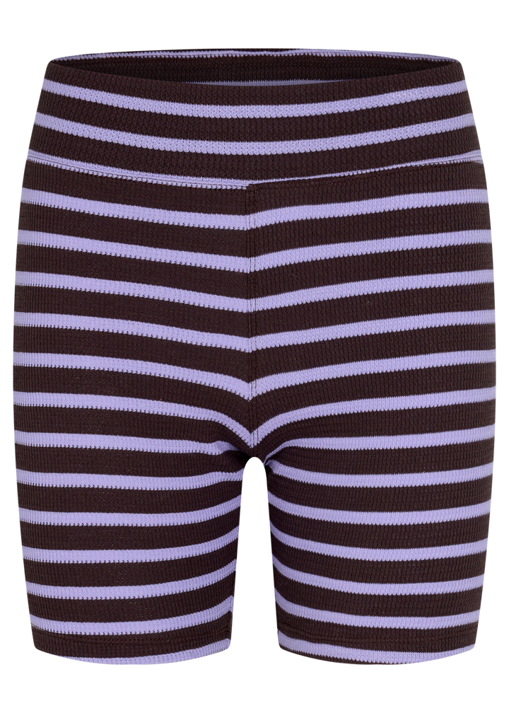Berry Striper Biker Short