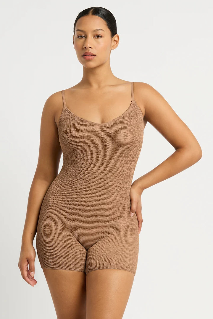 Rene Playsuit - Hazelnut Recycled