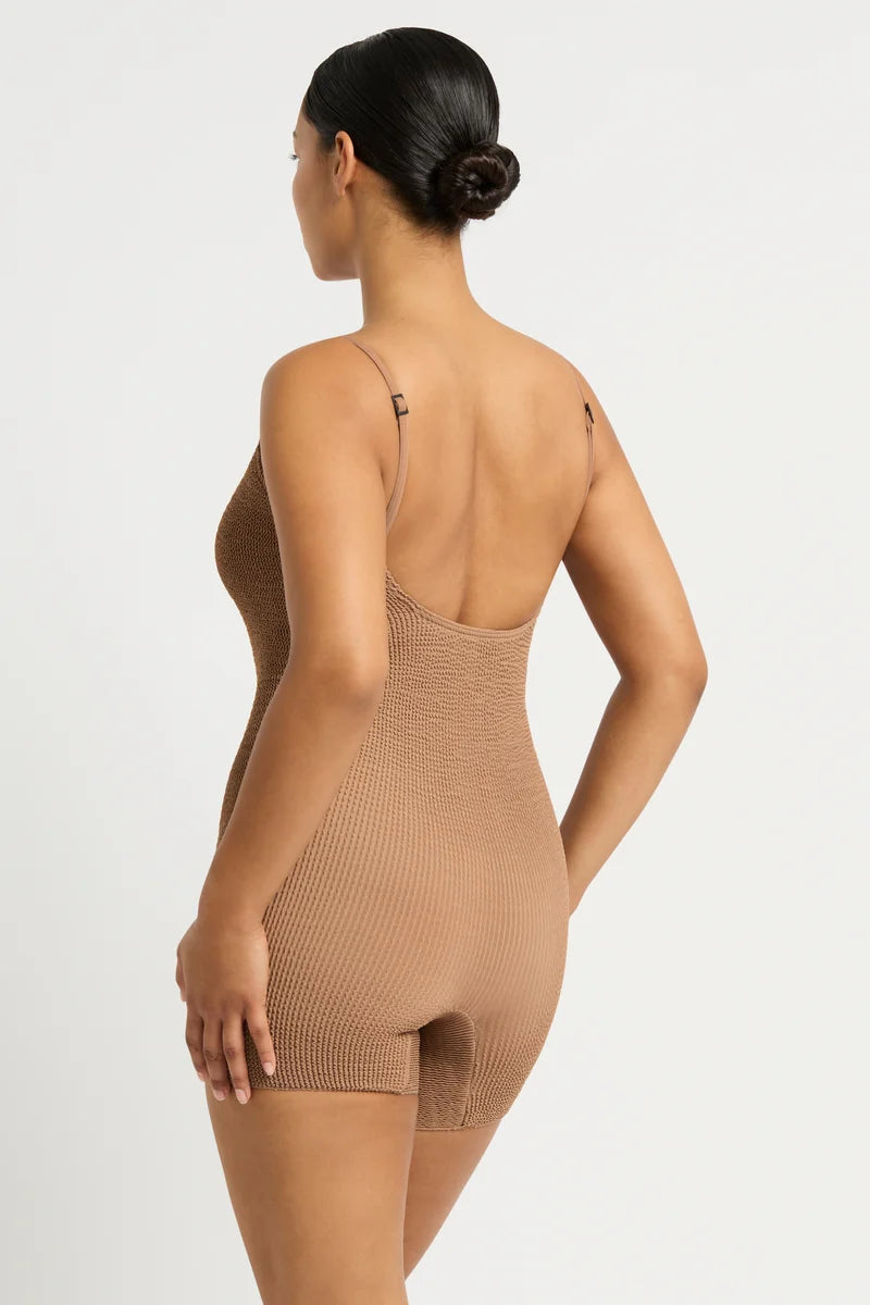 Rene Playsuit - Hazelnut Recycled