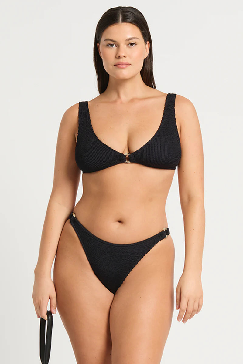 Ring Scout Crop - Black Shimmer