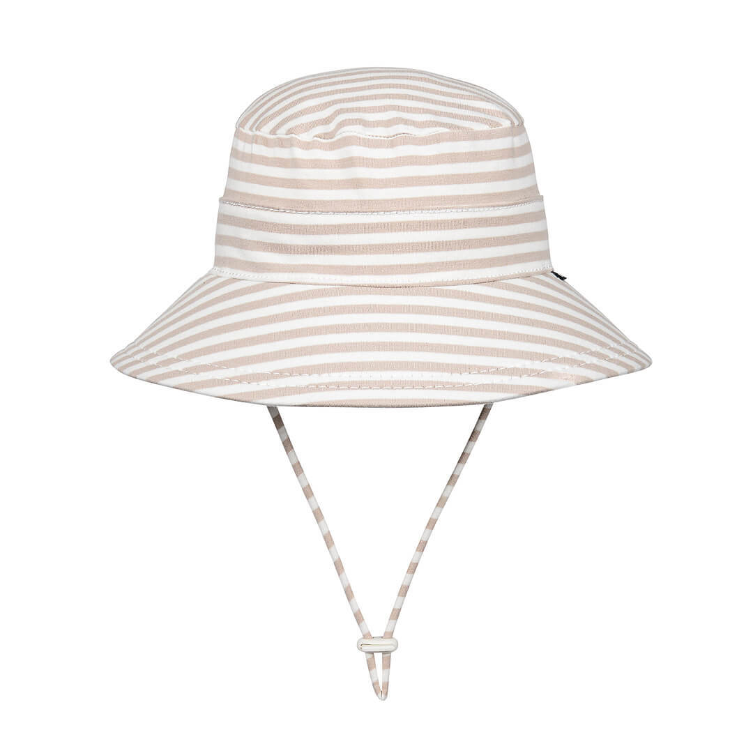 Kids Classic Bucket Sun Hat - Natural Stripe