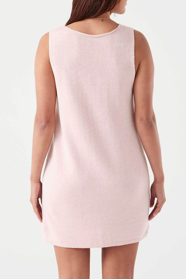 Poppy Mini Dress - Soft Pink