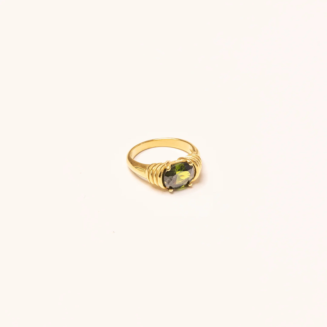 Bella Ring - Emerald Stone