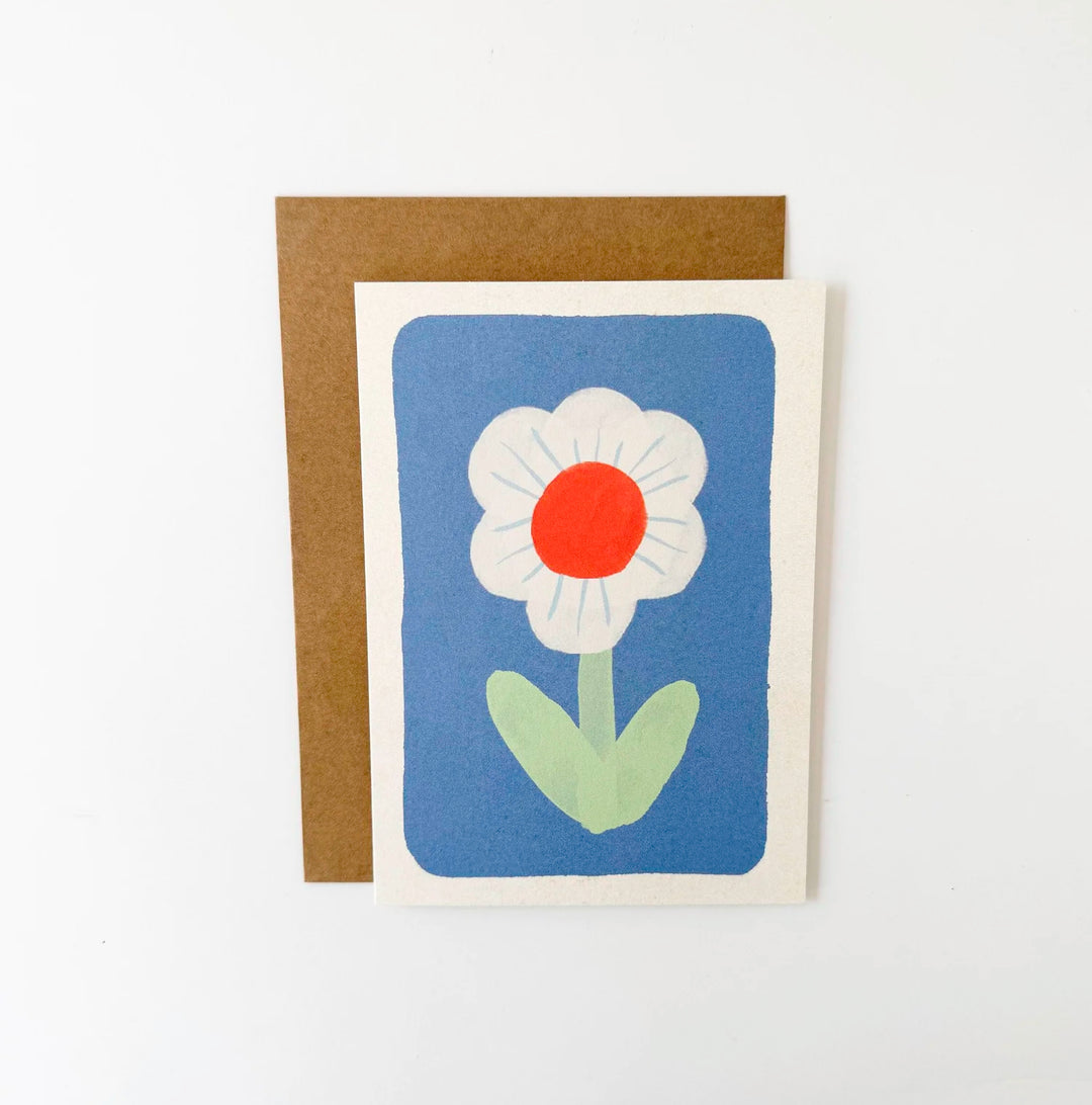 Single Flower - Blue