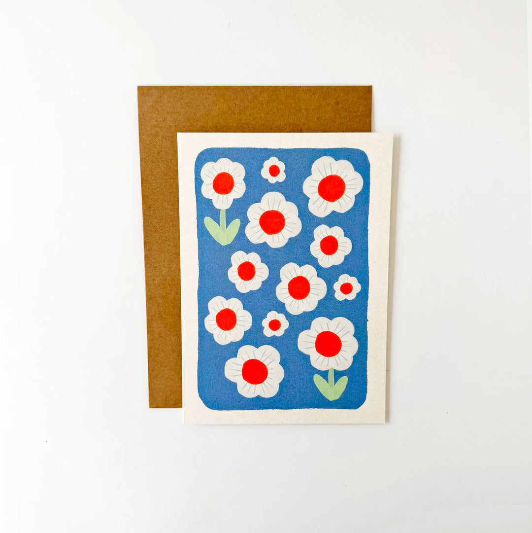 Flower Field - Blue