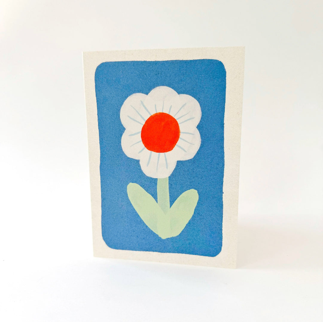 Single Flower - Blue