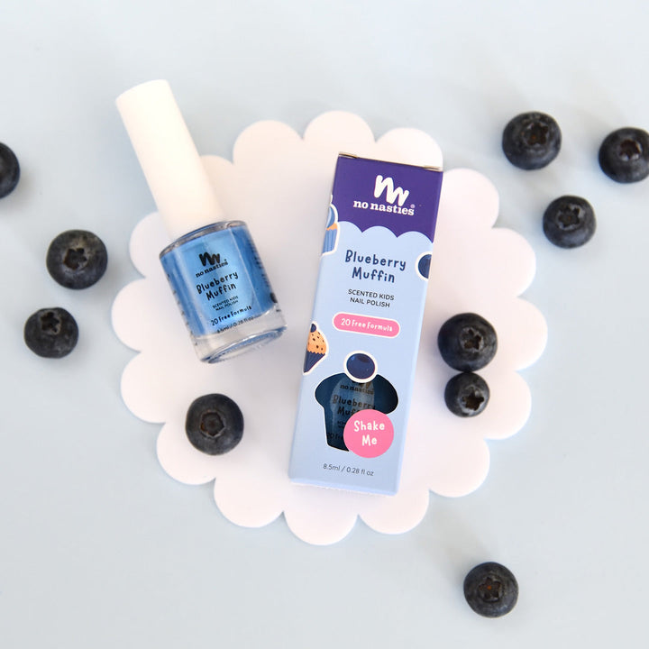 Scented Kids Polish Blue - Blueberry Muffin