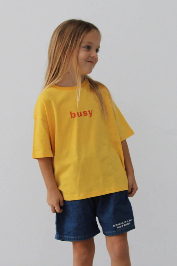 Busy Tee - Sunshine