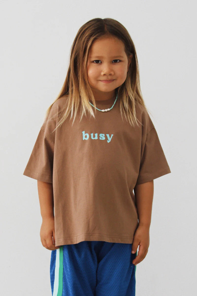 Busy Tee - Tan