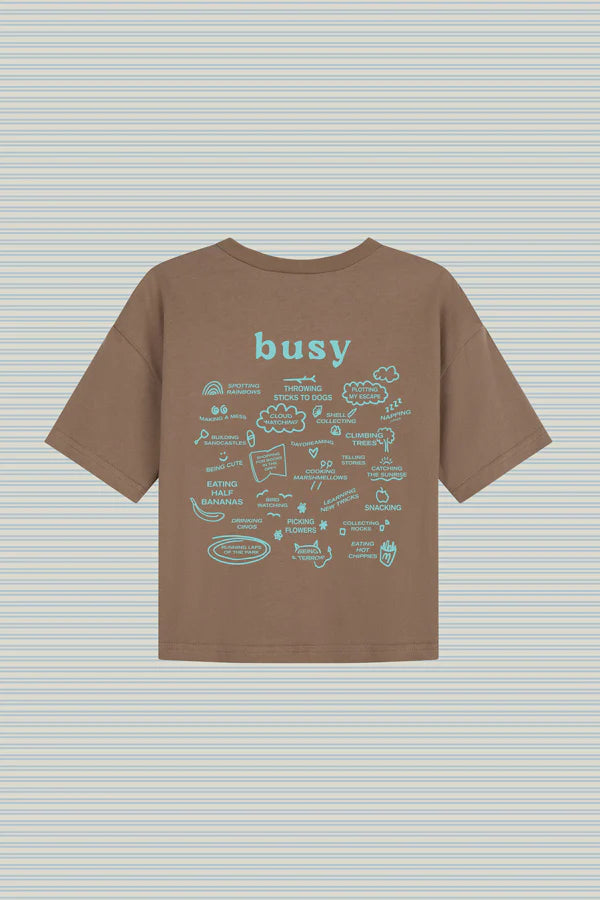 Busy Tee - Tan