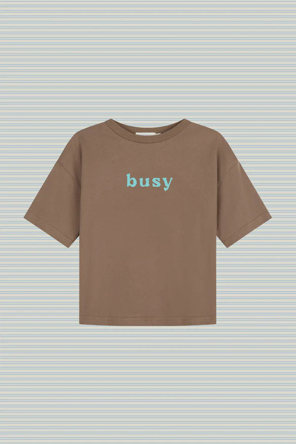 Busy Tee - Tan