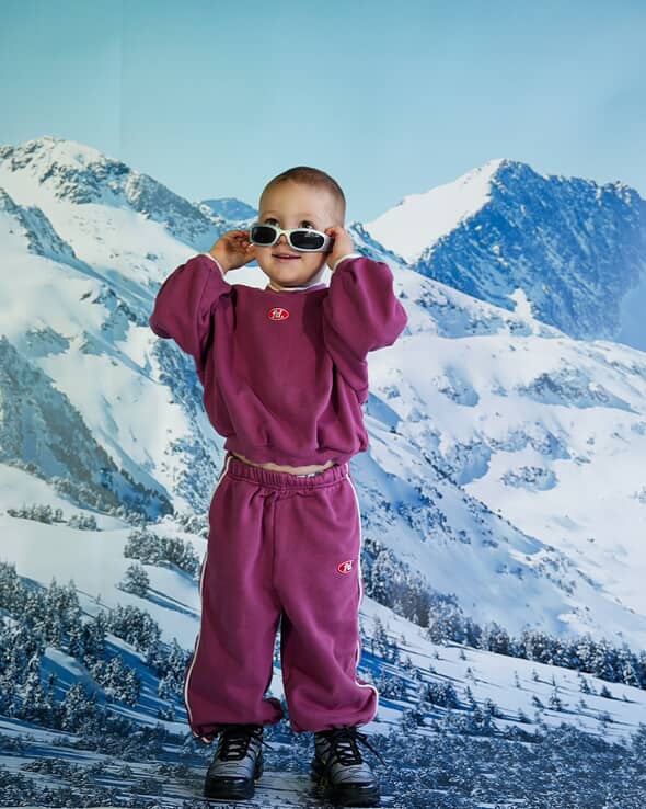 Maroon Track Pant