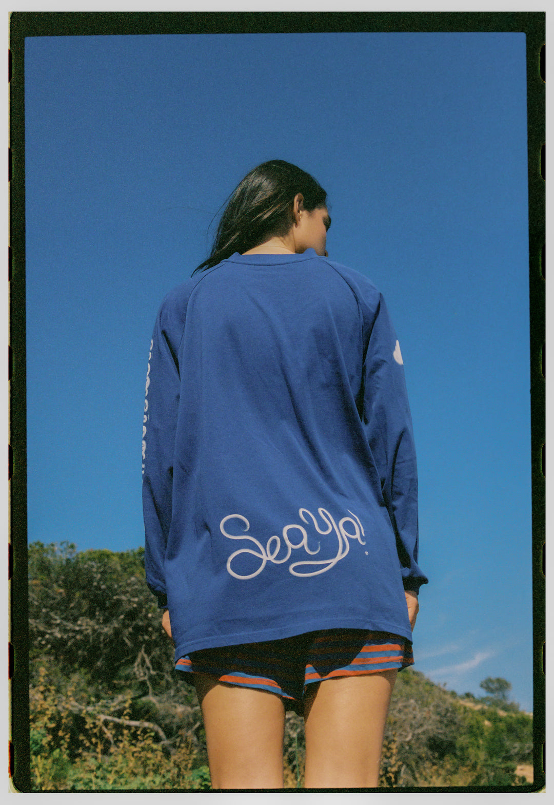 Cloud Hibiscus Haven LS Tee