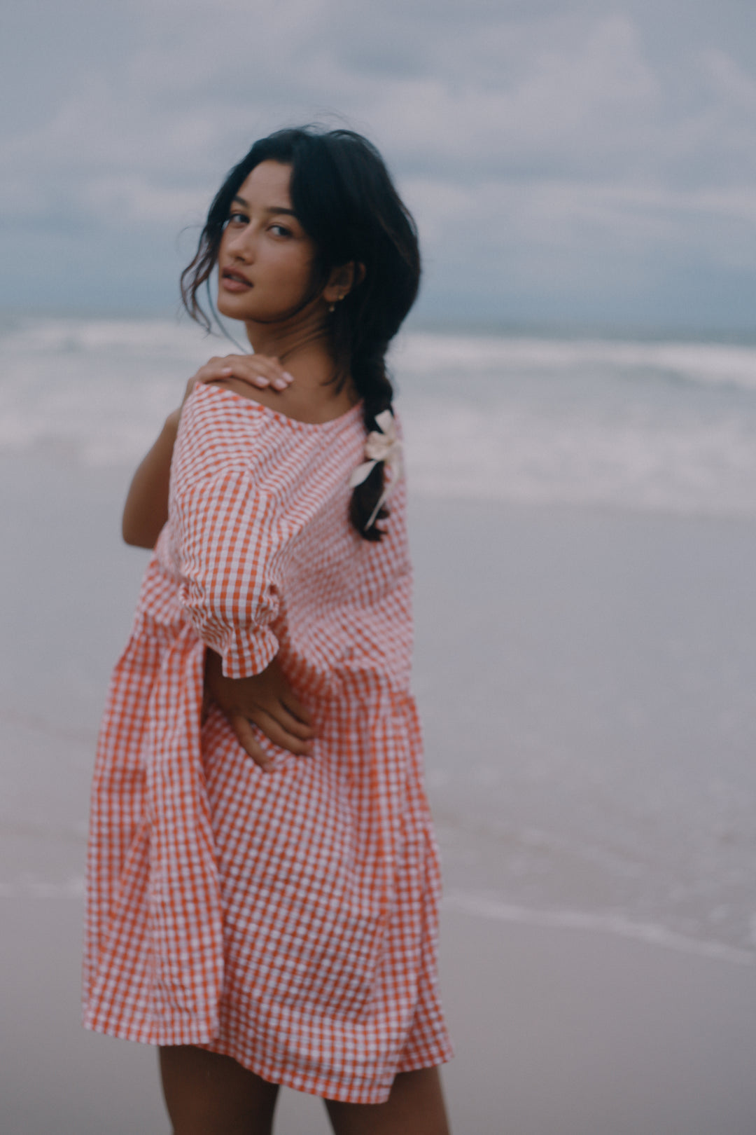 Darcey Dress - Starburst Gingham