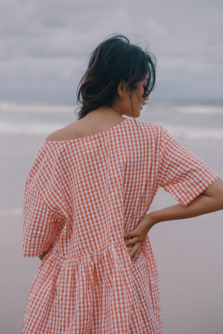 Darcey Dress - Starburst Gingham