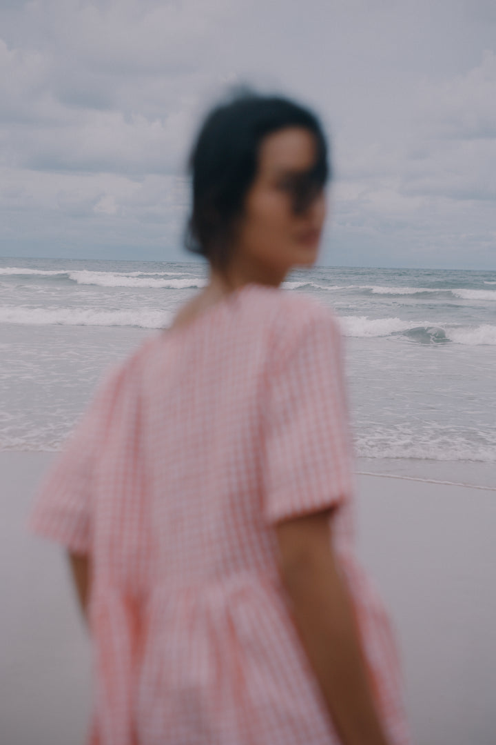 Darcey Dress - Starburst Gingham