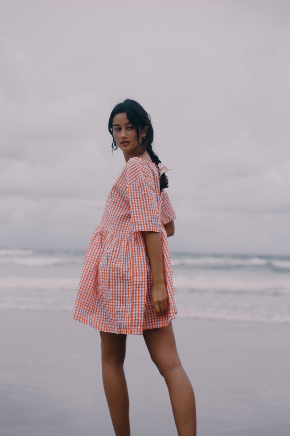 Darcey Dress - Starburst Gingham