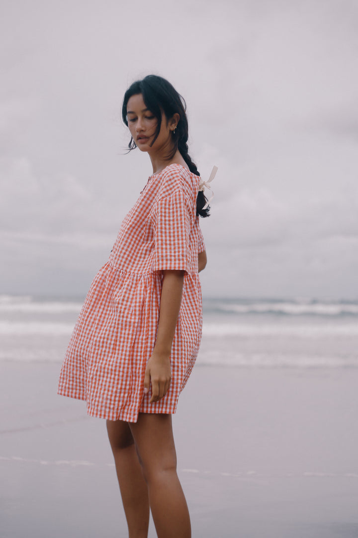 Darcey Dress - Starburst Gingham