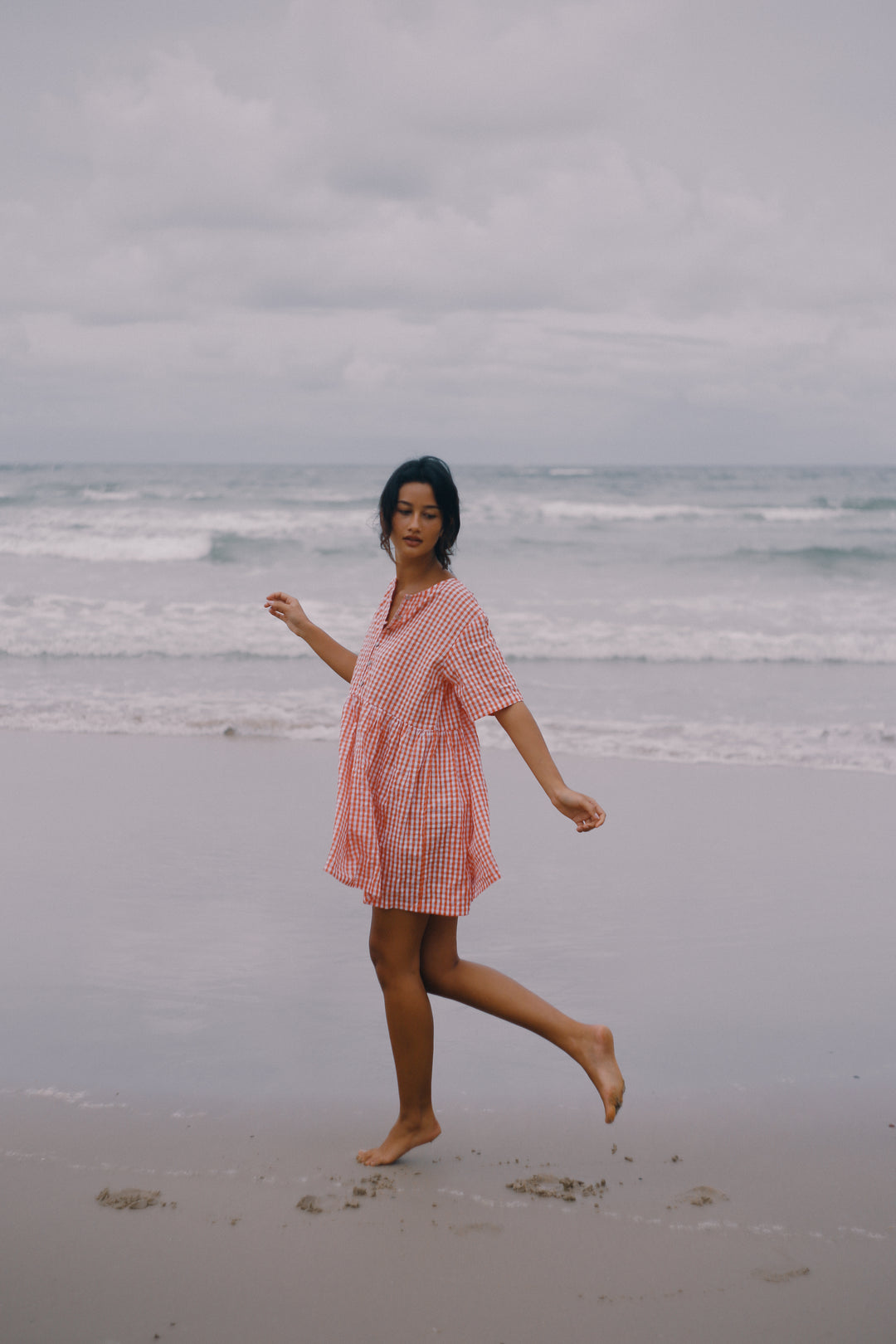 Darcey Dress - Starburst Gingham