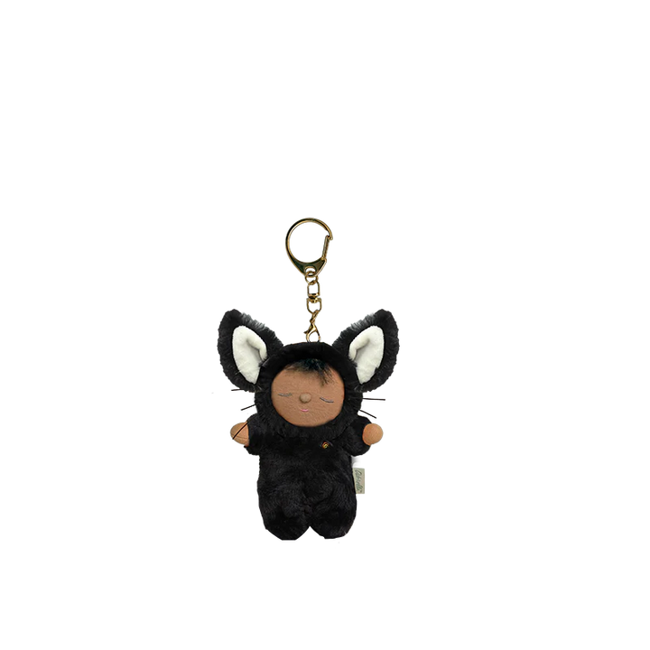 Cozy Bag Charm - Cat Nox