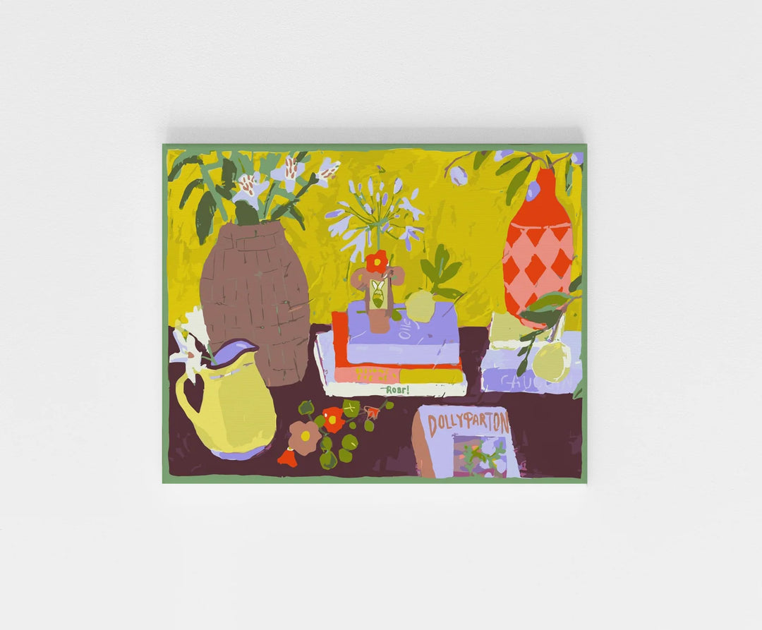 Picked From The Lemon Tree Framed Paint By Numbers Kit