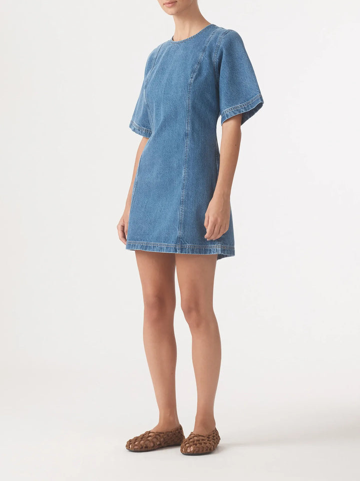 Holly Dress - Bluestone