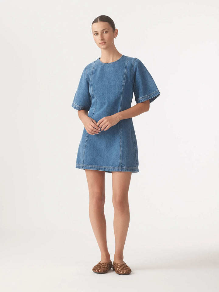 Holly Dress - Bluestone