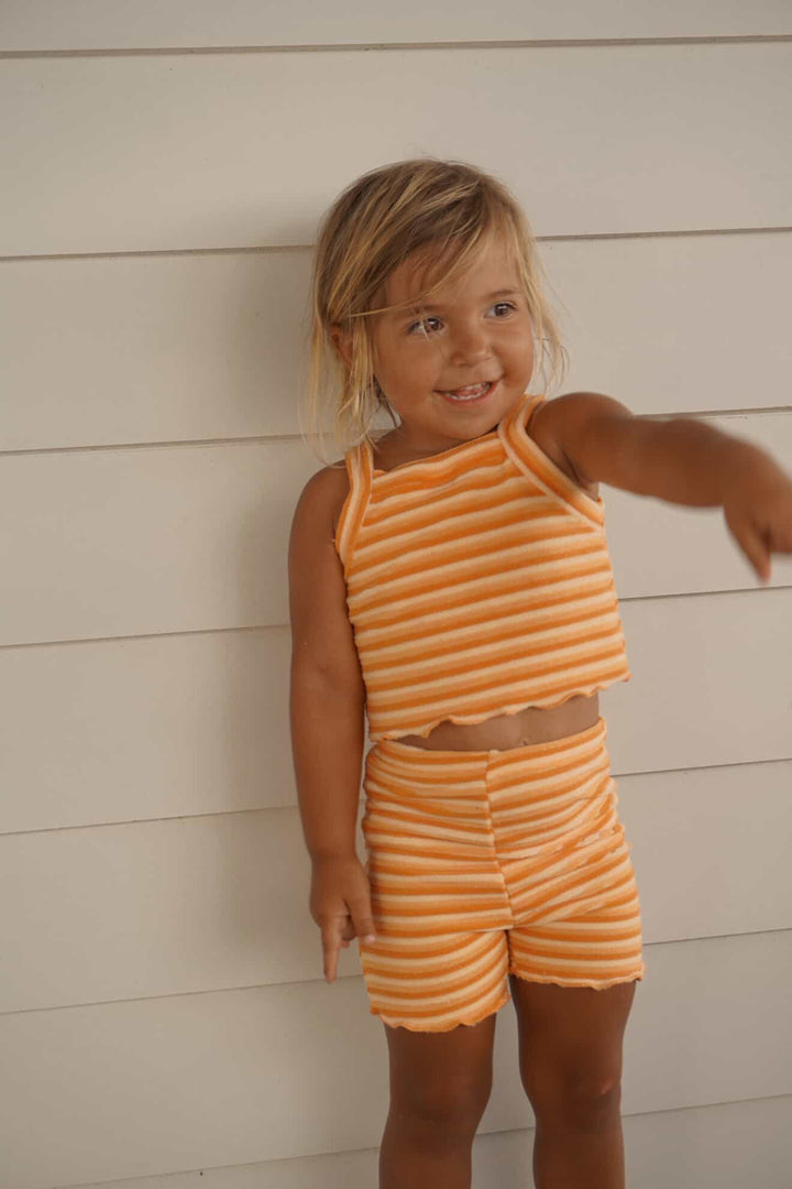 Ziggy Set Short - Citrus Stripe