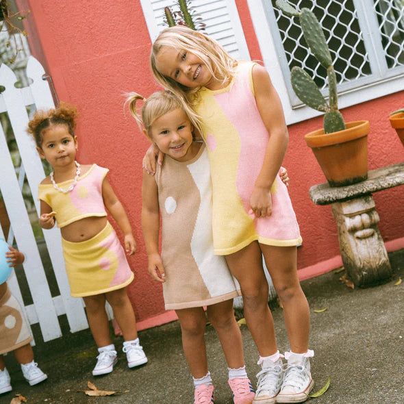 Yin Yang Dress - Pink Lemonade