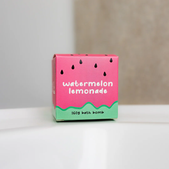 Watermelon Lemonade Bath Bomb