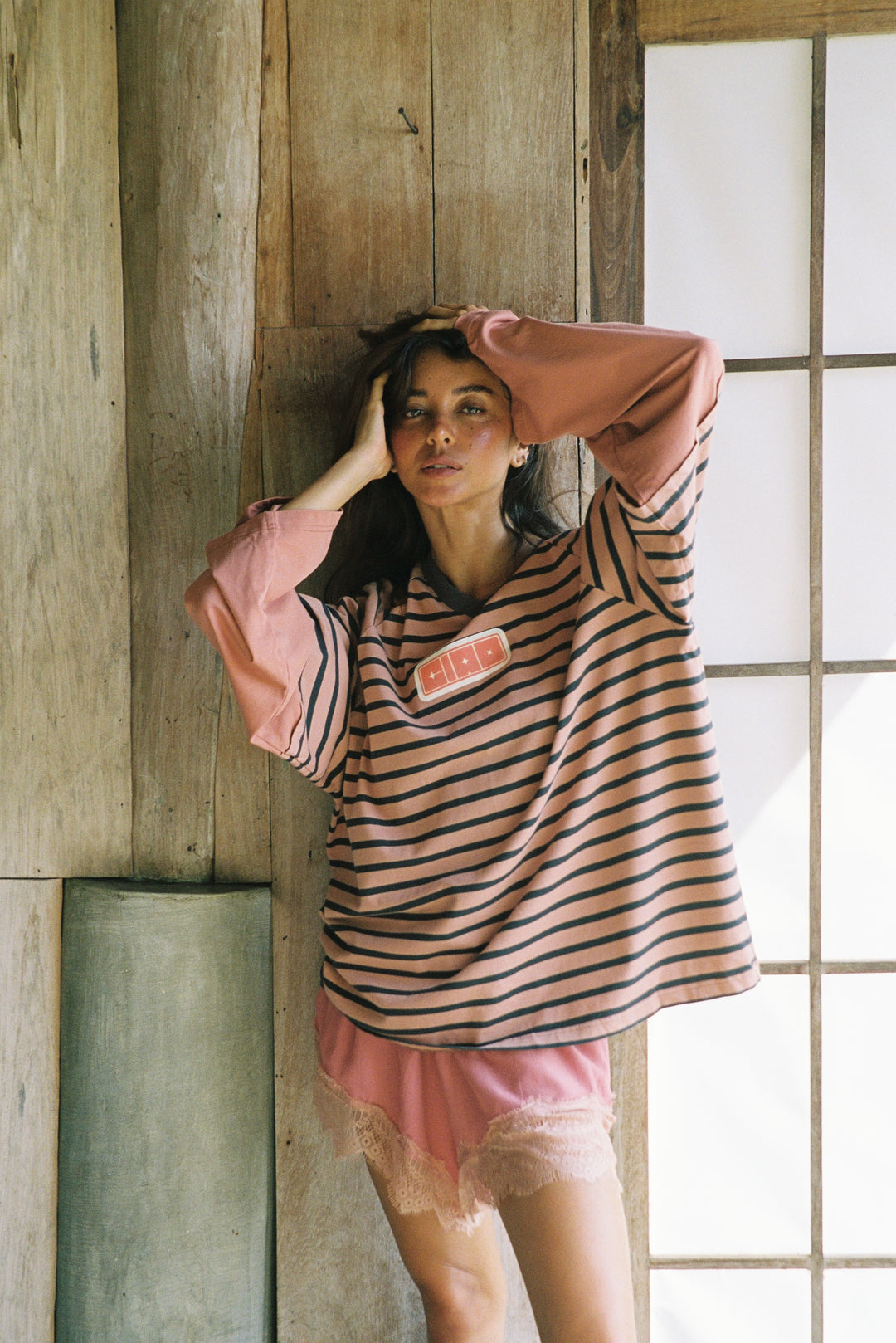 Double Trouble LS Tee