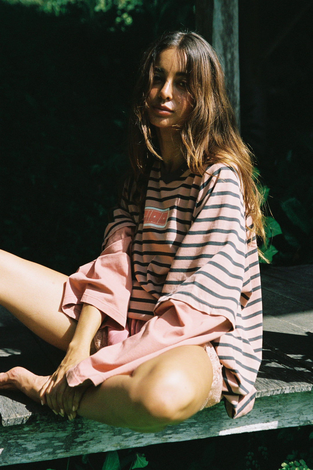 Double Trouble LS Tee