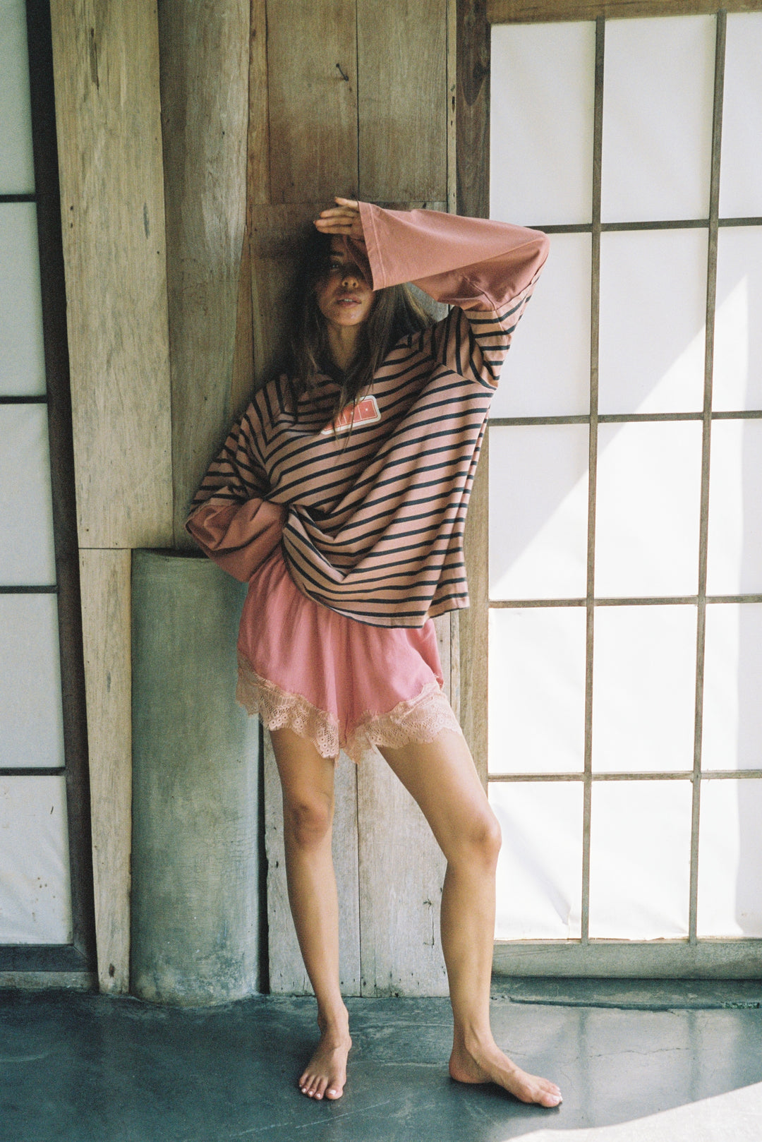 Double Trouble LS Tee