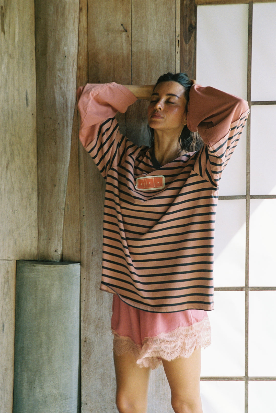 Double Trouble LS Tee