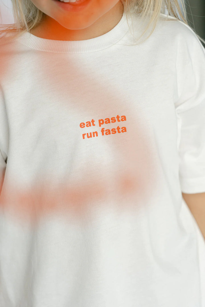 Pasta Tee - White