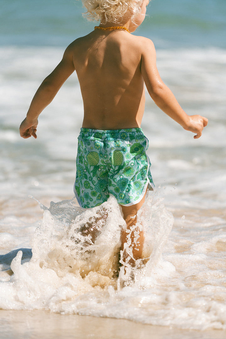 Kalani Boardshort - Mint Slice