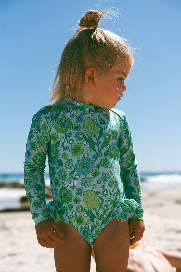 Zoe Surf Suit - Mint Slice