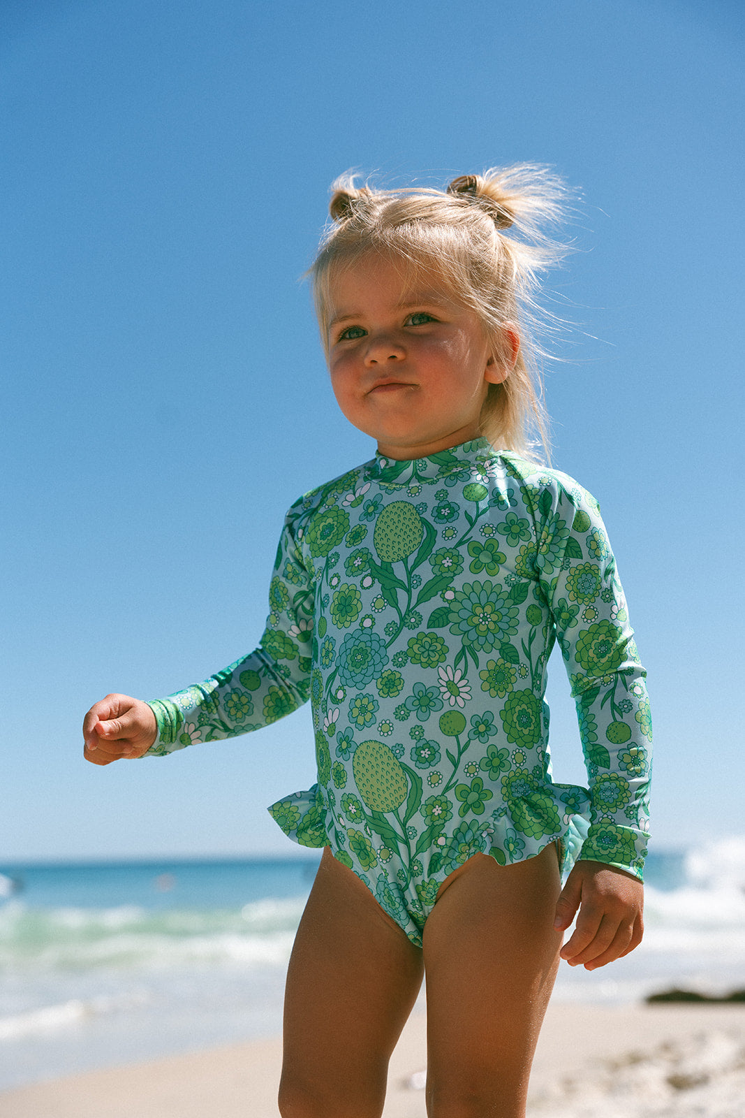 Zoe Surf Suit - Mint Slice