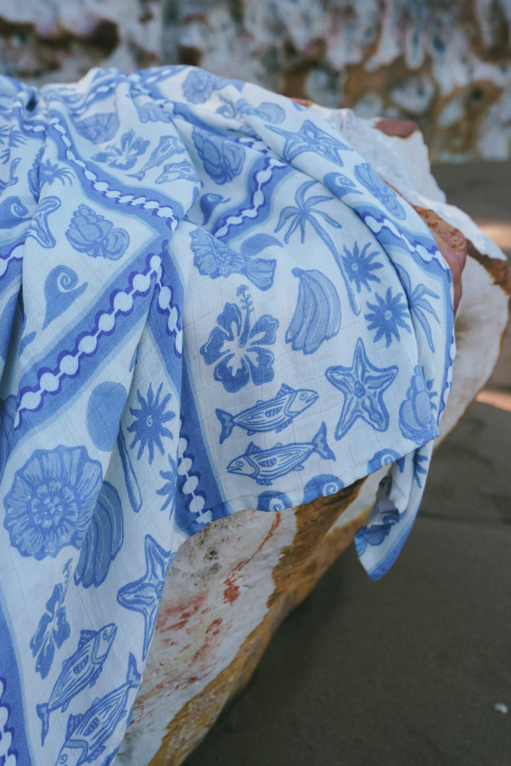 Big Island Life - Blue Wrap