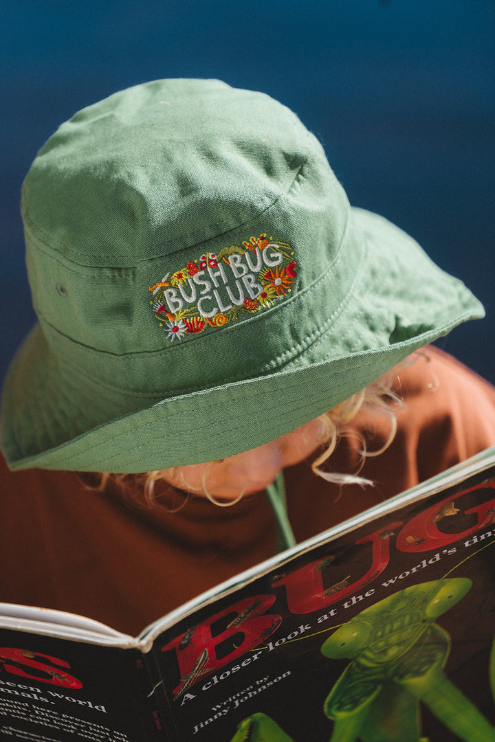 Bush Bug Club Bucket Hat - Whipper Snipper